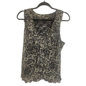 Elegant Black Lace Women's Top